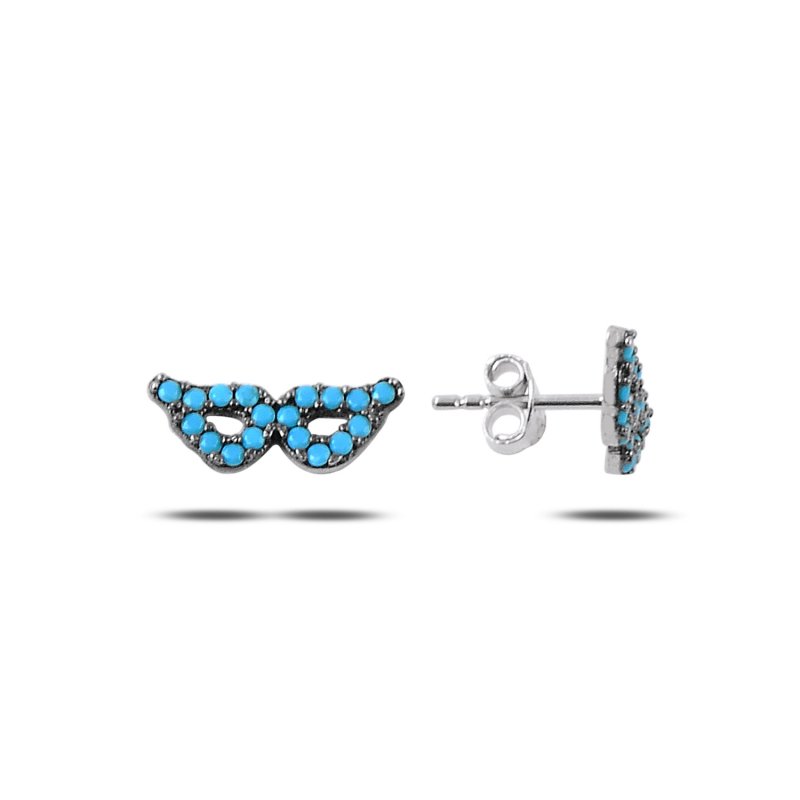 Wings Nano Turquoise Stud Earrings - E88033