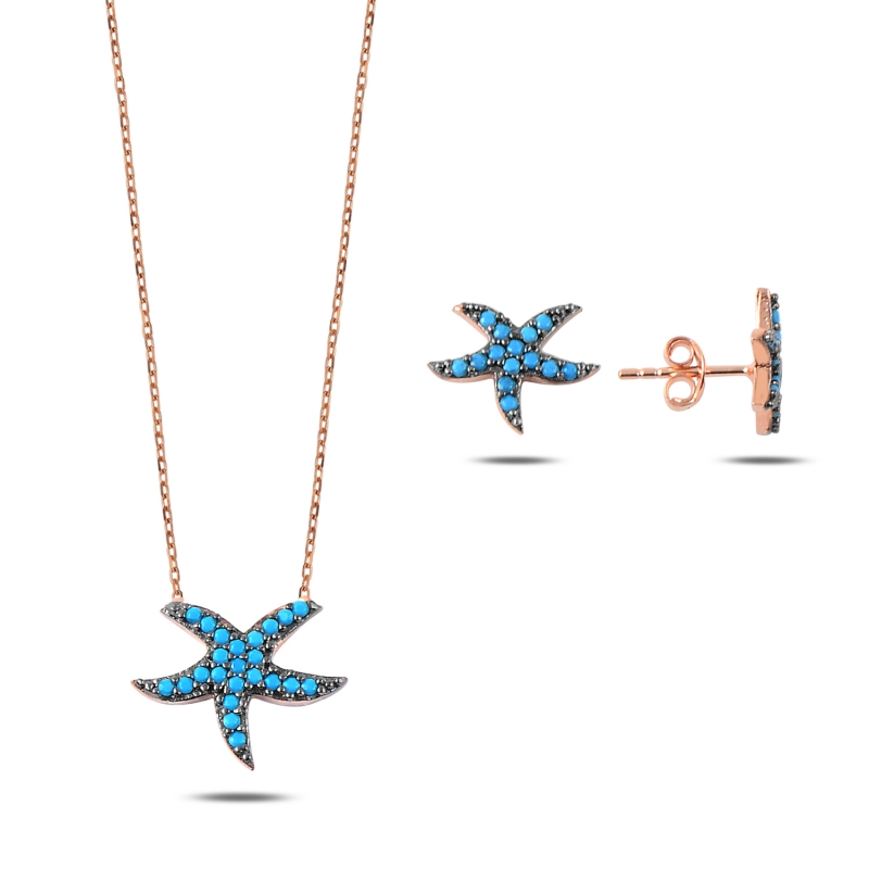 Nano Turquoise Starfish Set - S88046
