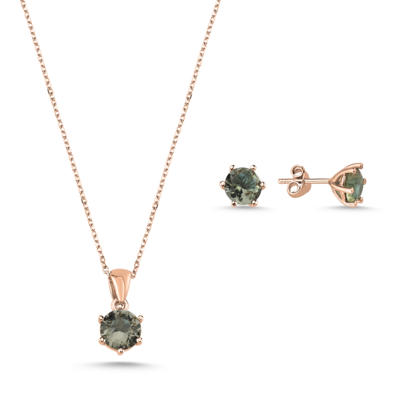Zultanite Round Solitaire Set - S88091