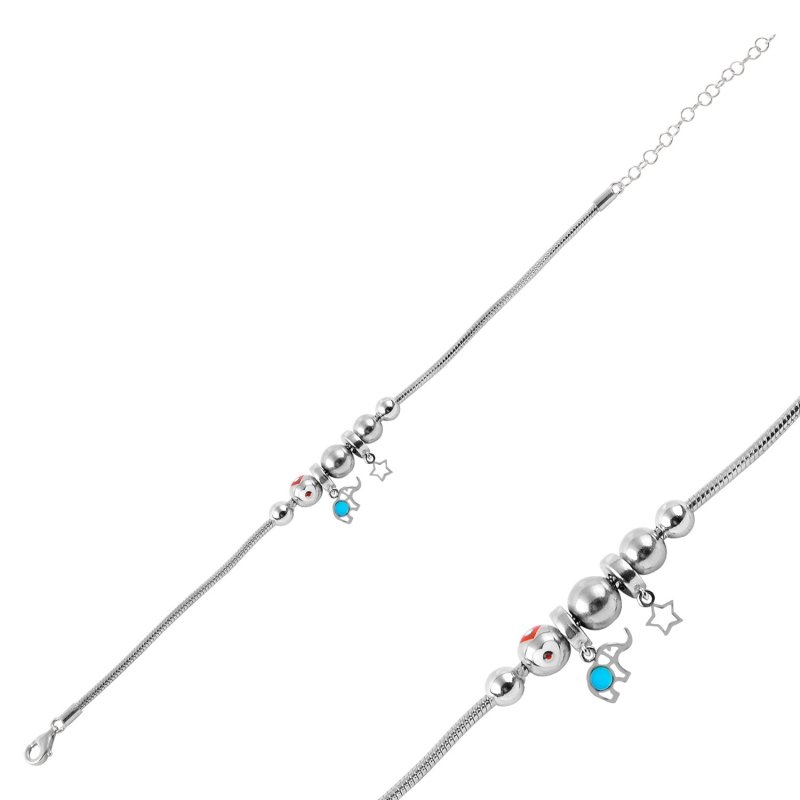 CZ Charm Bracelet - B88150