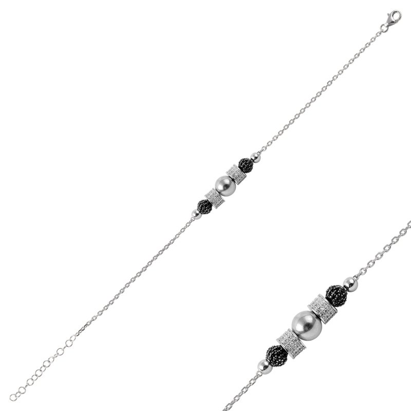 Zirkon Taşlı Hareketli Parçalı Bileklik - B88168