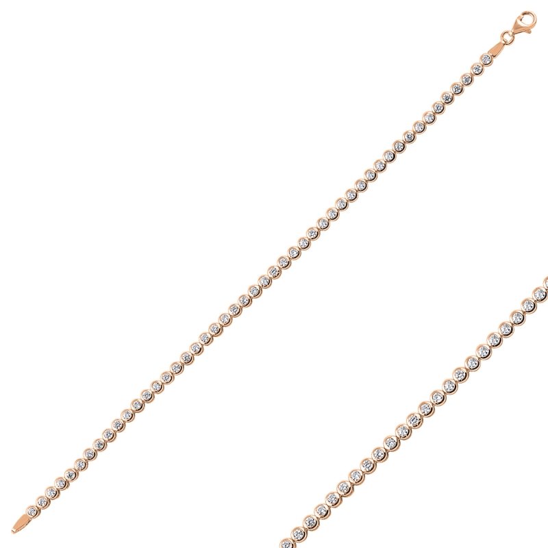 2mm CZ Tennis Bracelet - B88243