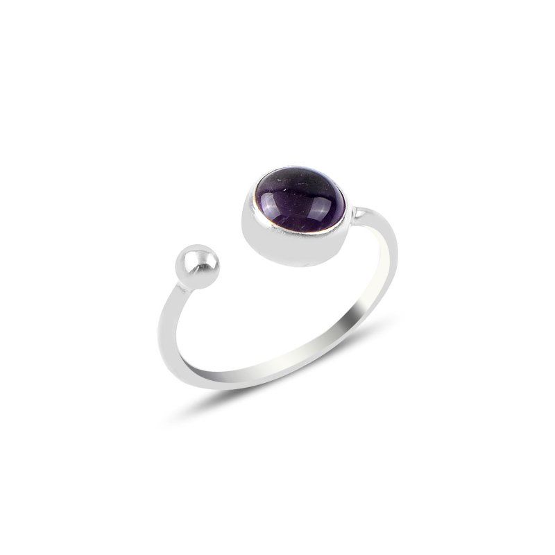 Amethyst Adjustable Size Ring - R88307