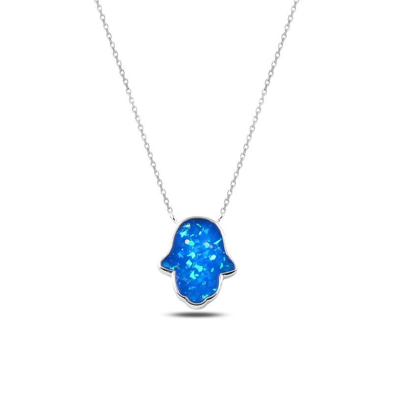 Opal Hamsa Necklace - N88649