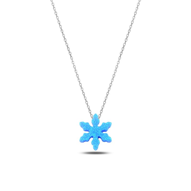 Opal Snowflake Necklace - N88667
