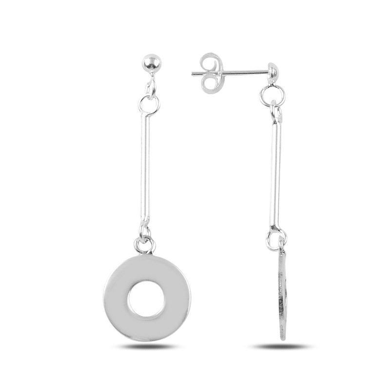 Stoneless Dangle Stud Earrings - E88923