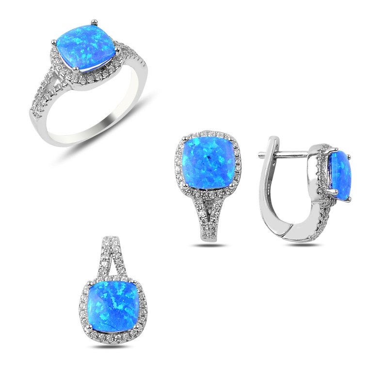 Opal & CZ Set - S89395