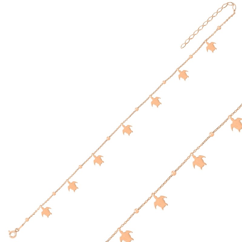 Ball & Dangle Caretta Caretta Anklet - ANK89626