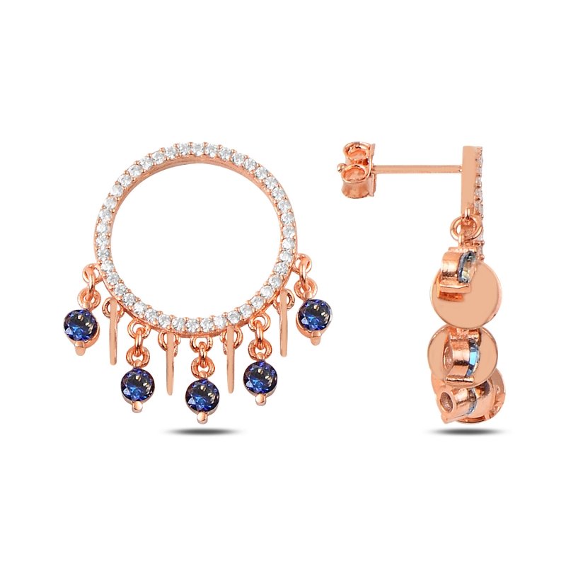CZ Eternity Drop Earrings - E89673