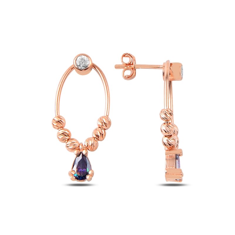 Mystic CZ Drop Earrings - E89678