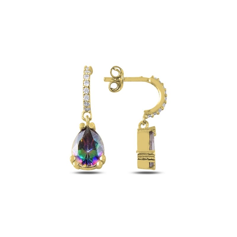Mystic CZ Drop Earrings - E89679