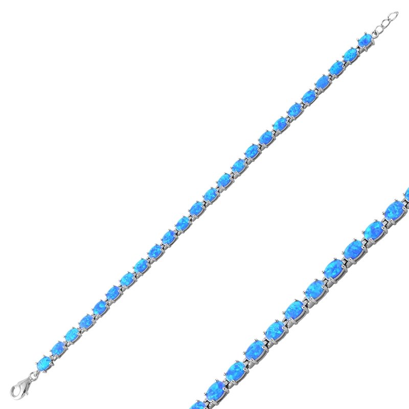 Oval Opal Bracelet - B89727