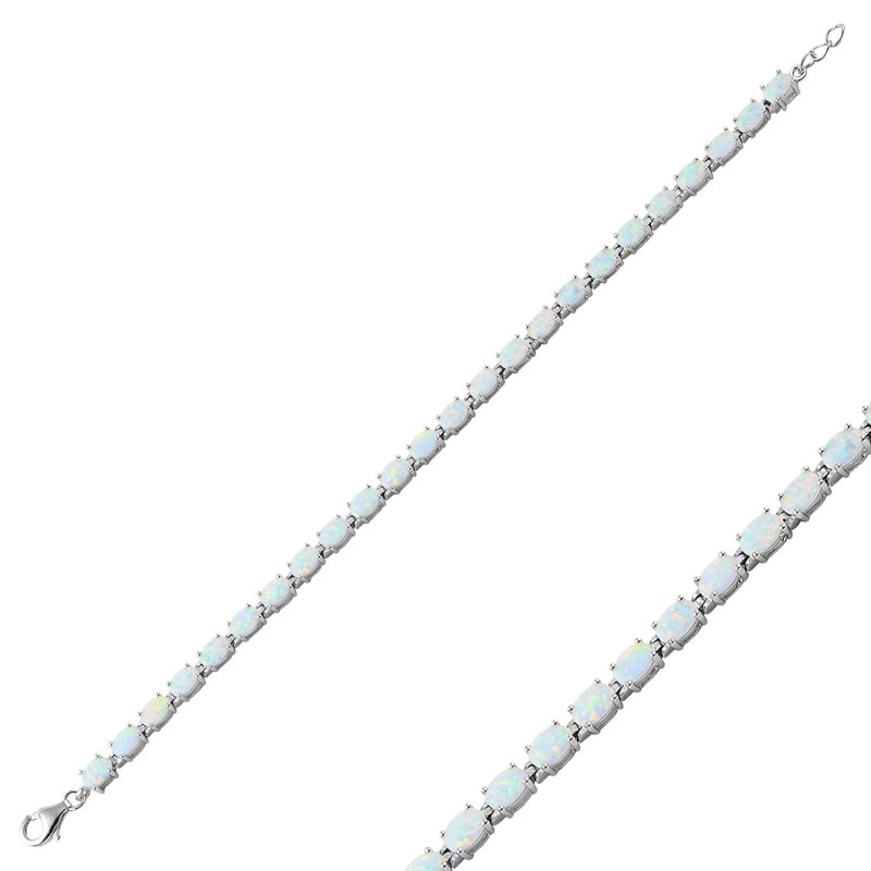 Oval Opal Bracelet - B89728