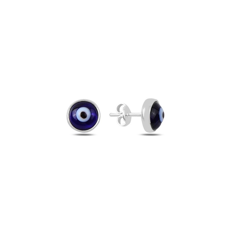 Round Evil Eye Stud Earrings - E89829