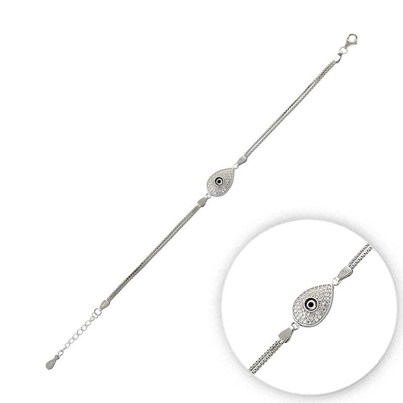 CZ Evileye Bracelet - B13608