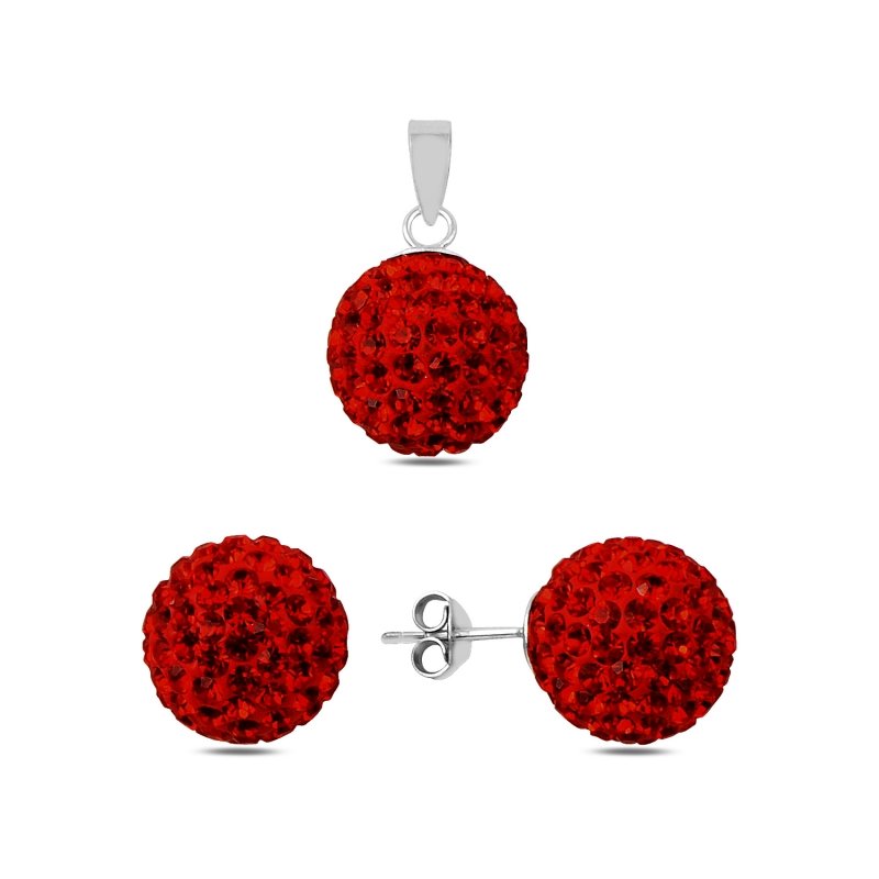 CZ Ball Stud Set - S90112