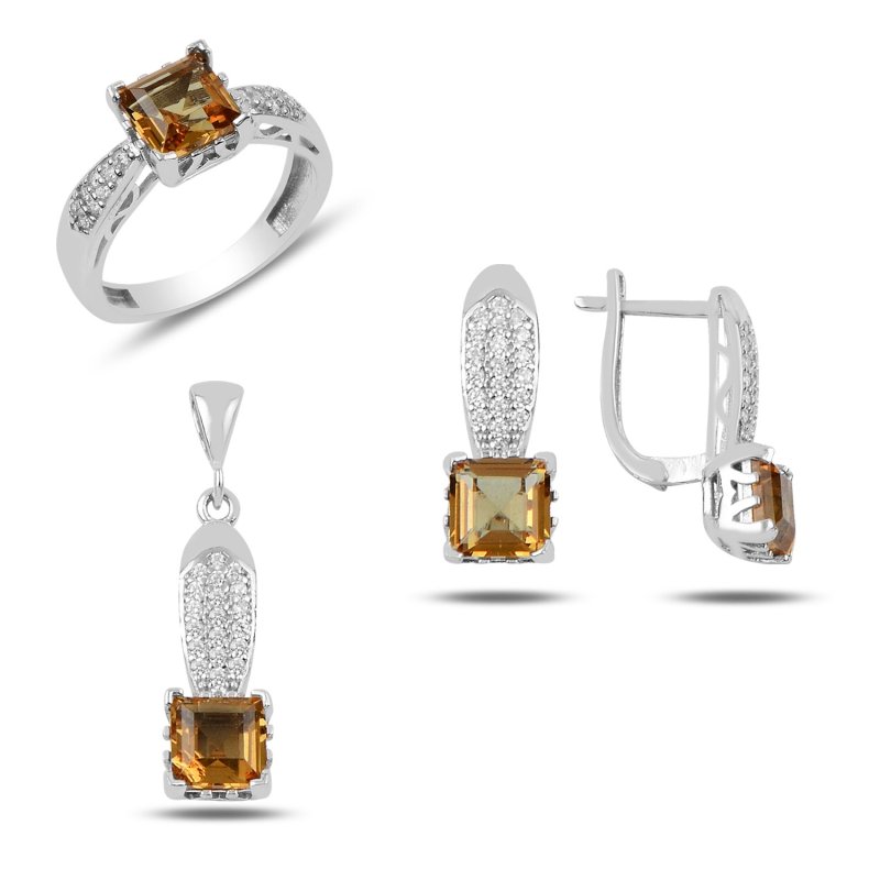 Zultanite & CZ Set - S90158