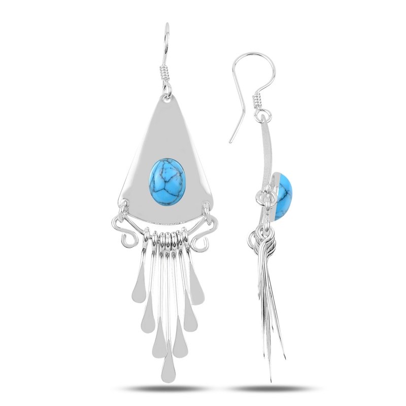 Turquoise Handmade Earrings - E90183