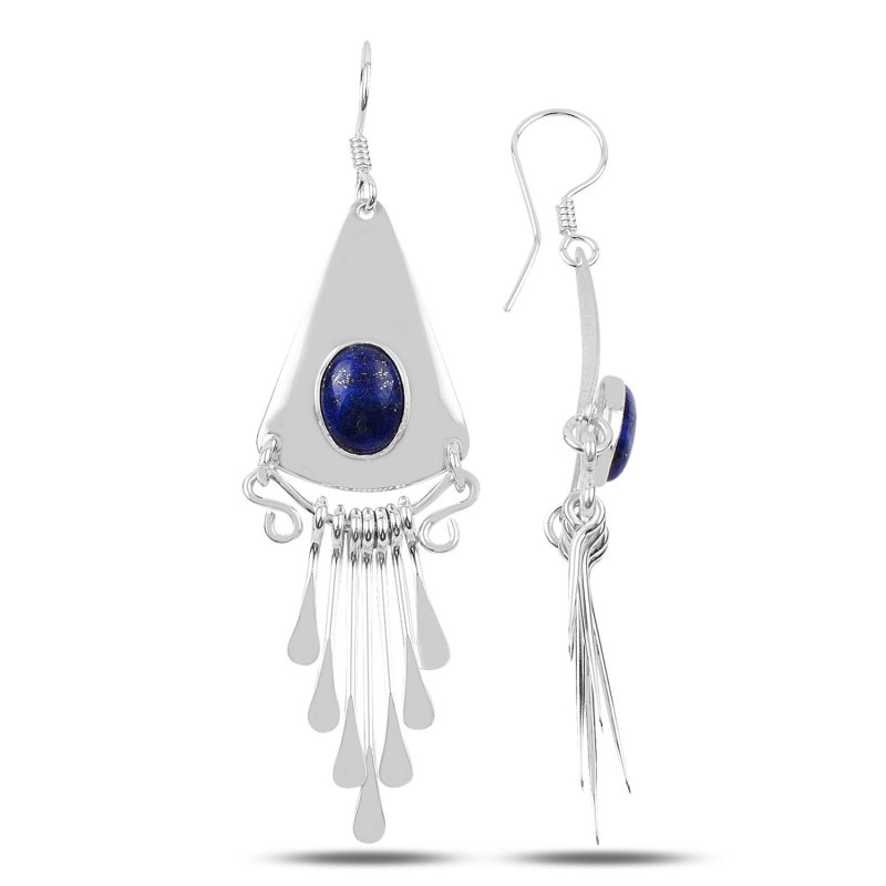 Lapis Lazuli Handmade Earrings - E90185