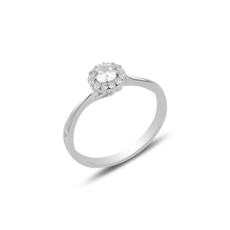 CZ Solitaire Ring - R90708