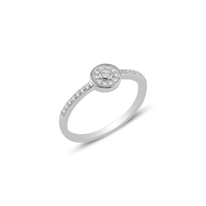 CZ Solitaire Ring - R90716