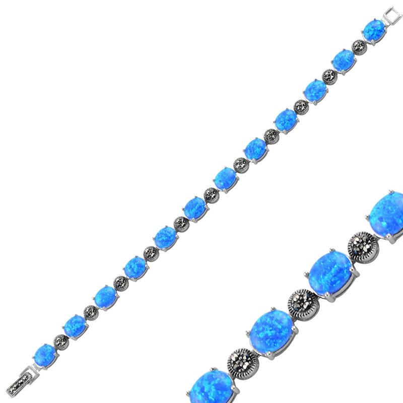 Opal & Marcasite Bracelet - B91827