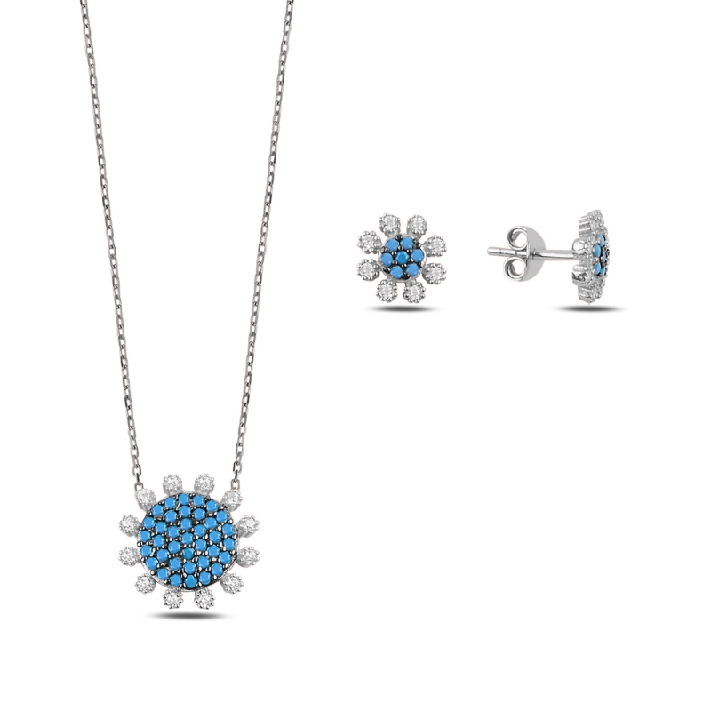 Zirkon Taşlı Set - S91834