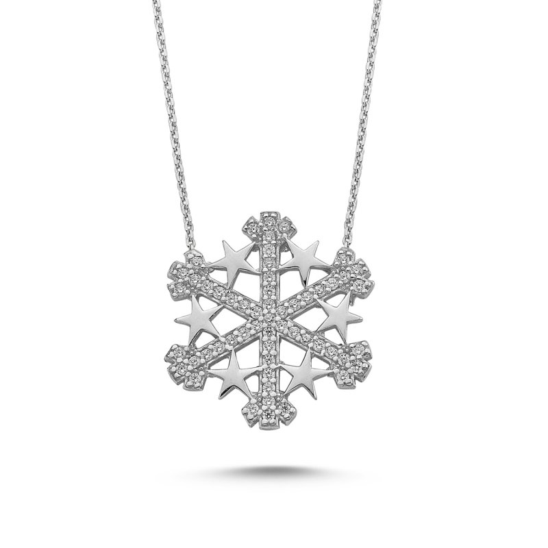 Snowflake & Star Necklace - N09196
