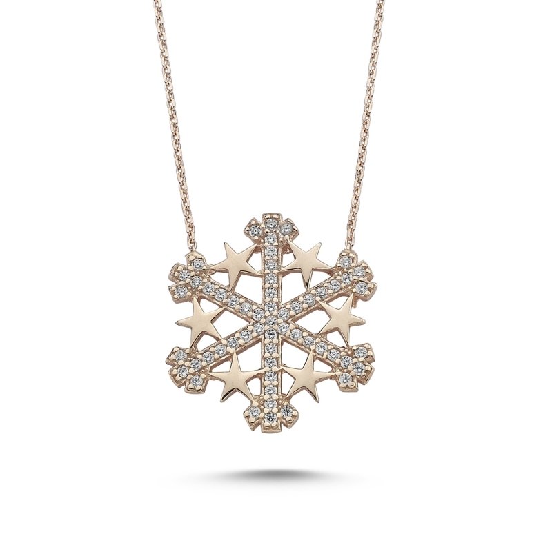 Snowflake & Star Necklace - N09196