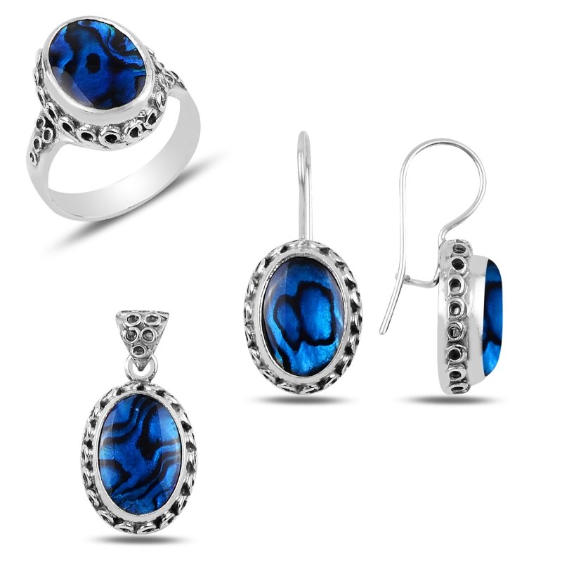 Abalone Handmade Set - S92042