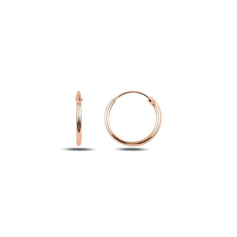12mm Plain Hoop Earrings - E92651