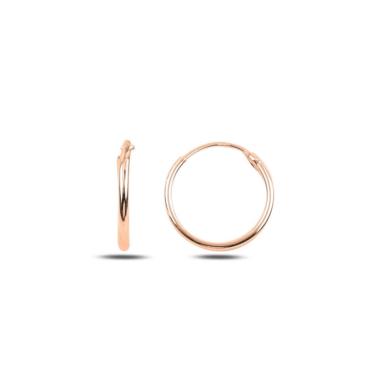 14mm Plain Hoop Earrings - E92652