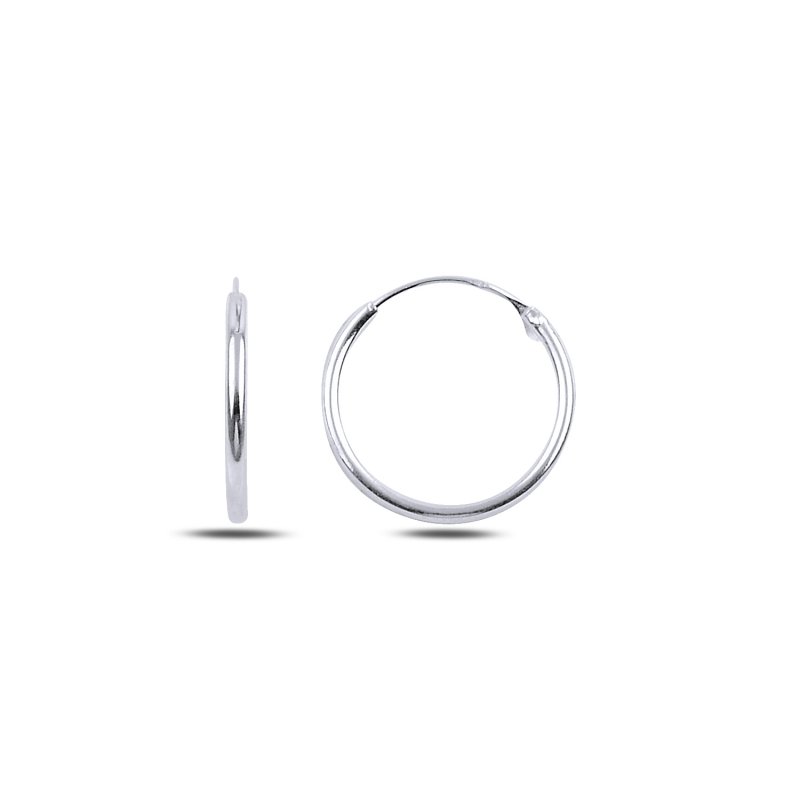 16mm Plain Hoop Earrings - E92653