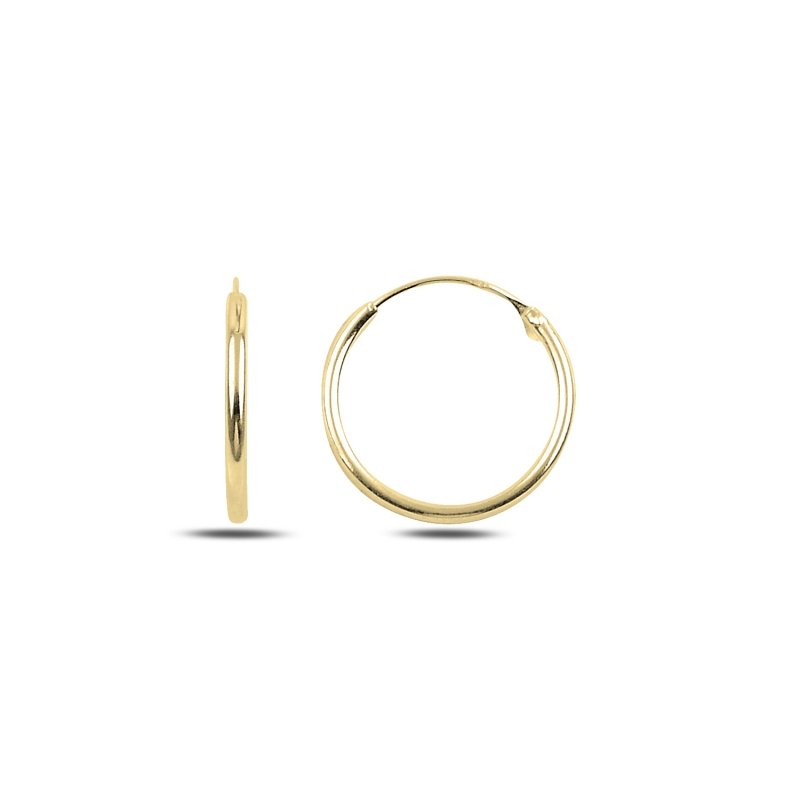 16mm Plain Hoop Earrings - E92653