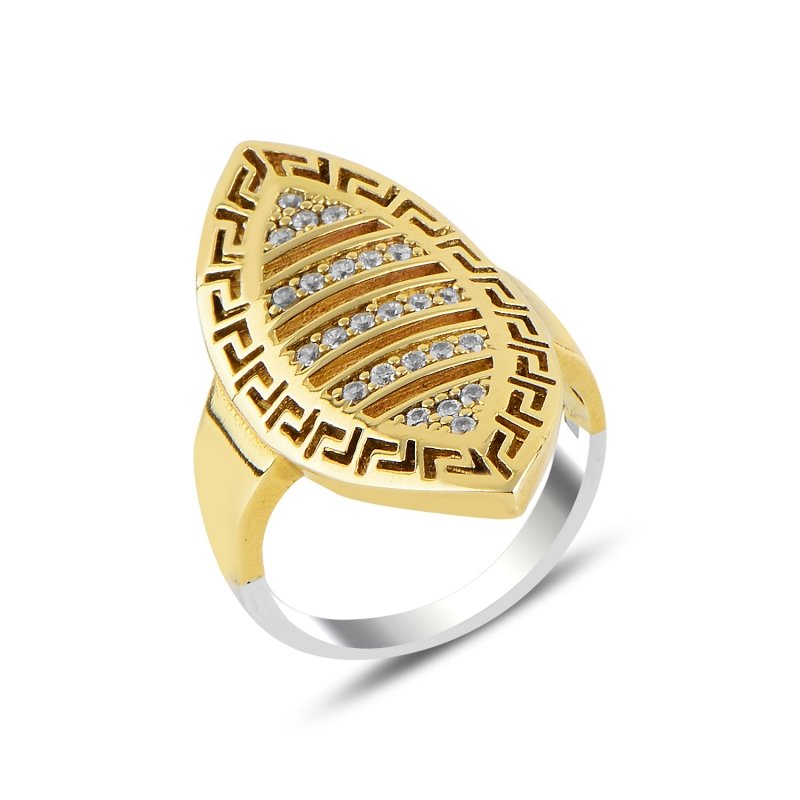 Ottoman Style CZ Ring - R92814