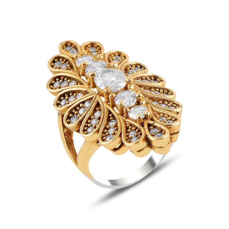 Ottoman Style CZ Ring - R92815