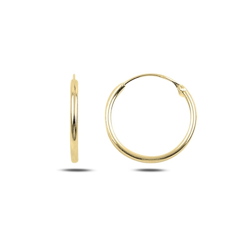 18mm Plain Hoop Earrings - E92818
