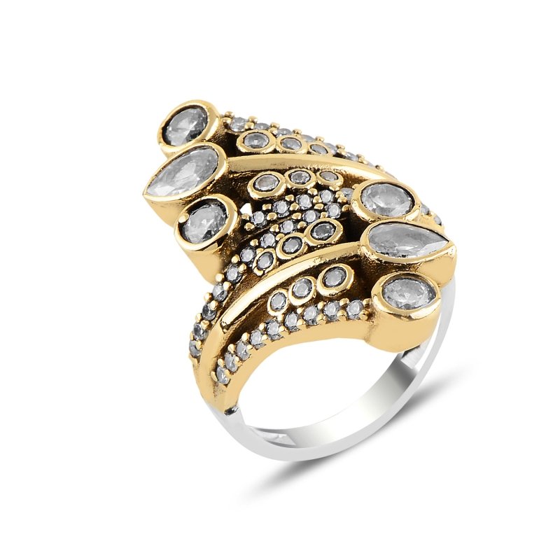 Ottoman Style CZ Ring - R92829