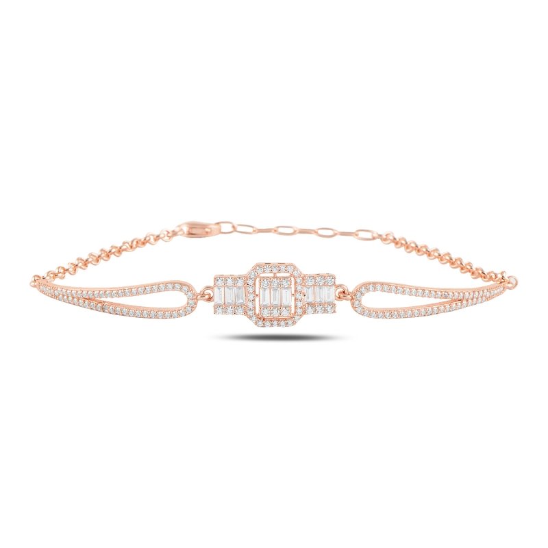 Baguette CZ Bracelet - B93727