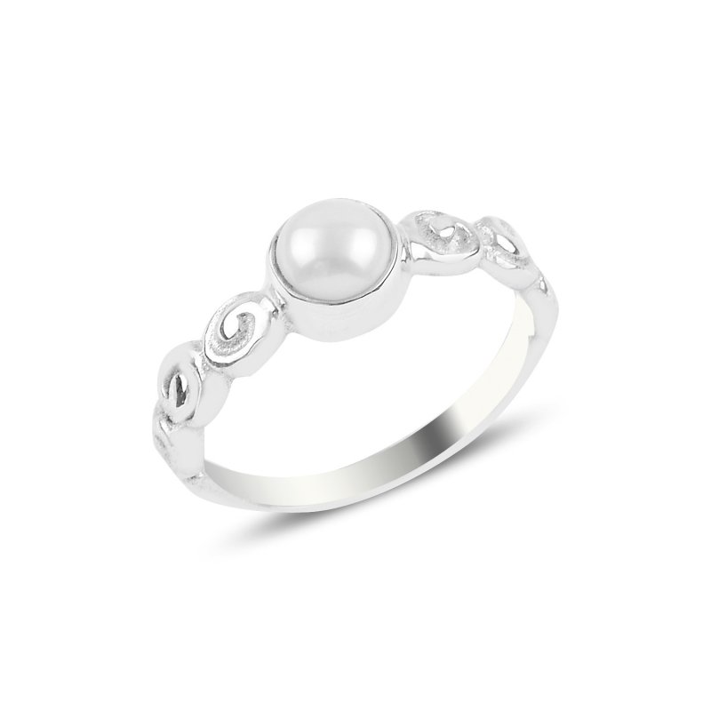 Pearl Solitare Ring - R93813
