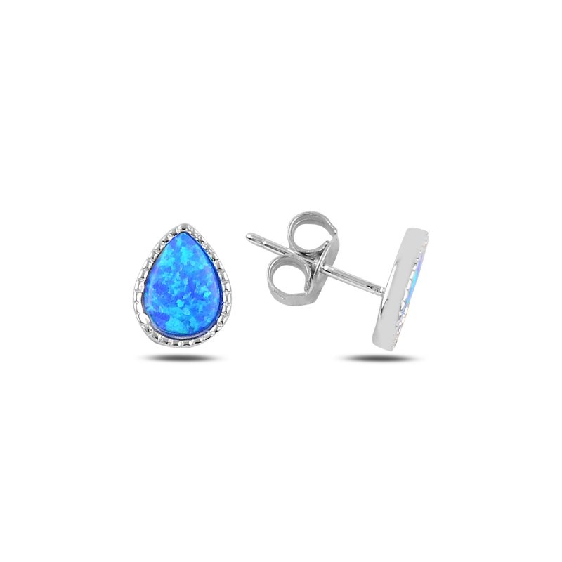 Teardrop Opal Stud Earrings - E94104