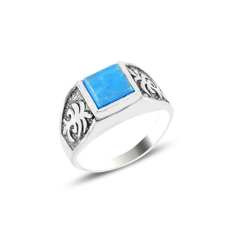 Palm Tree Turquoise Ring - R94295