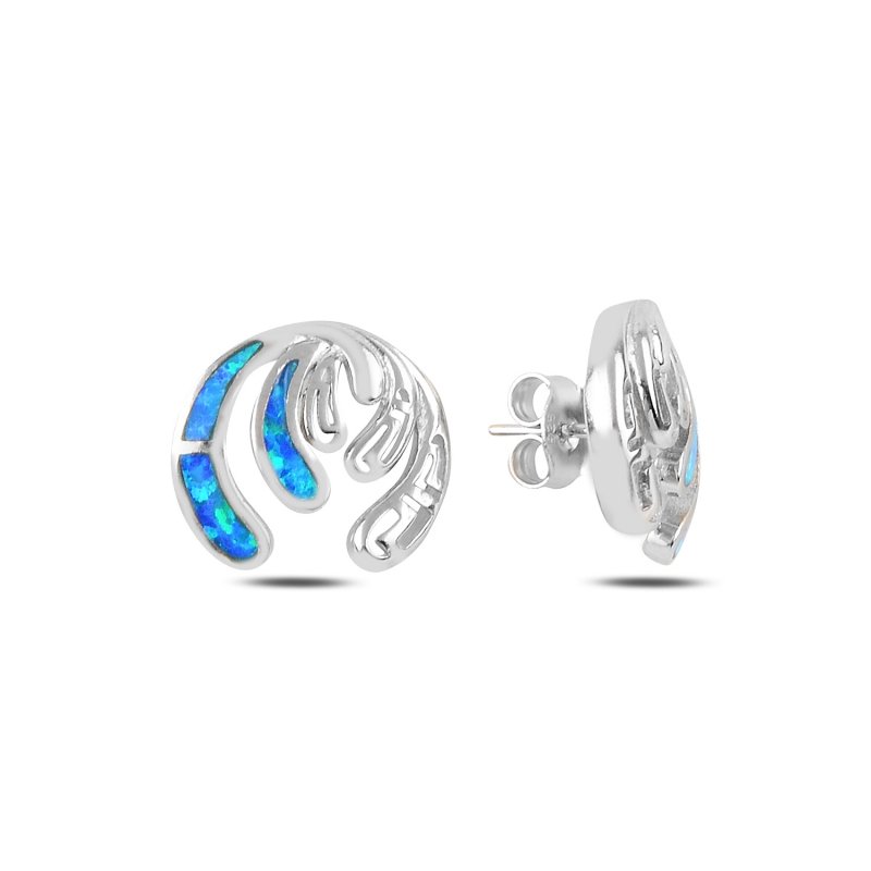 Opal Dangle Stud Earrings - E94460