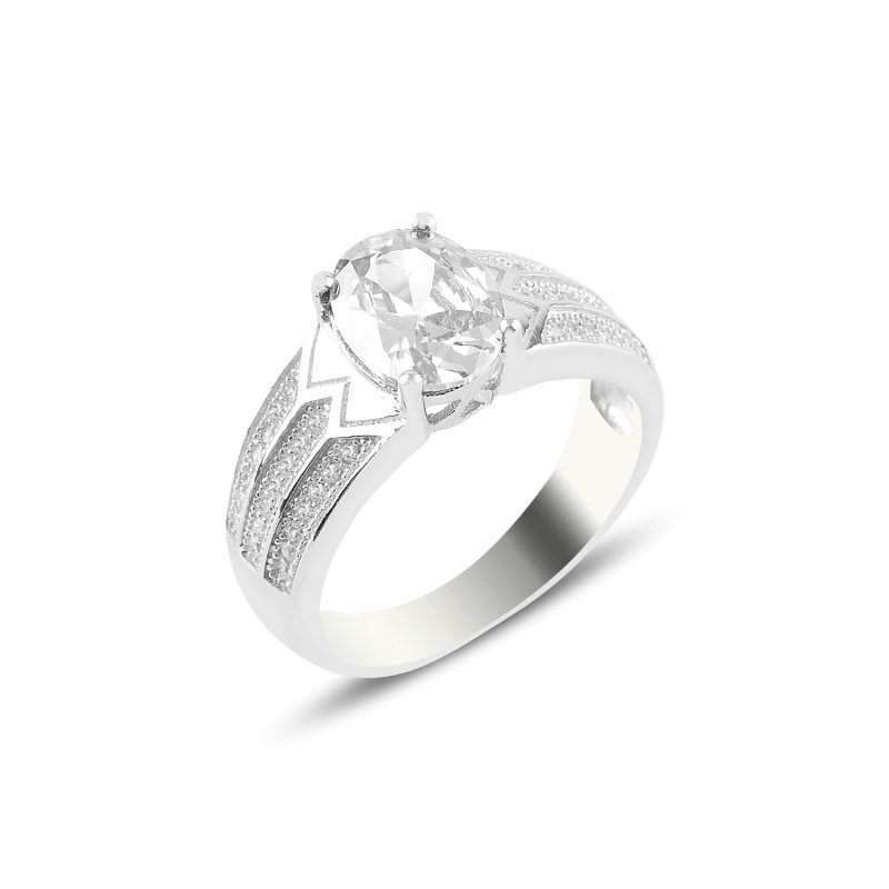 CZ Solitaire Ring - R94650