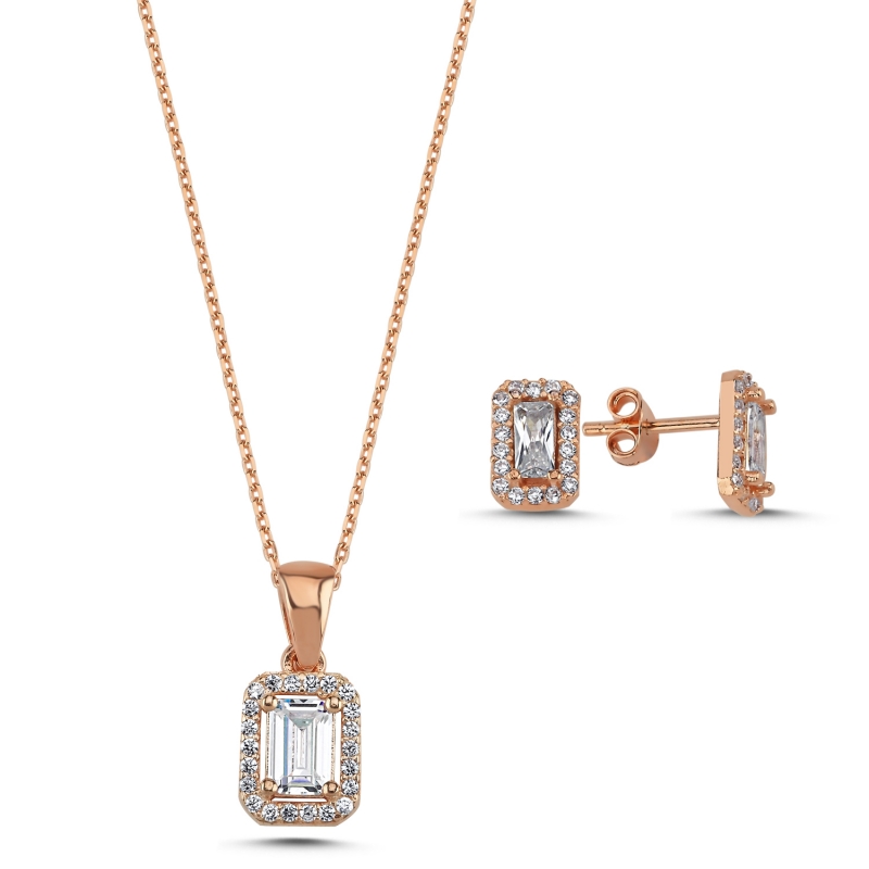 Baguette CZ Set - S94753