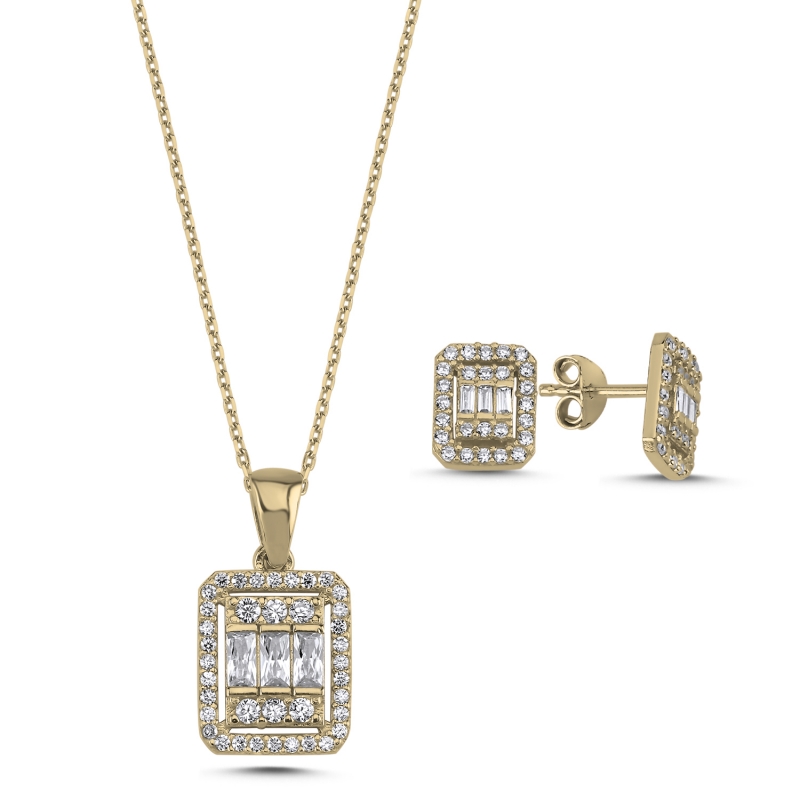 Baget Zirkon Taşlı Set - S94756