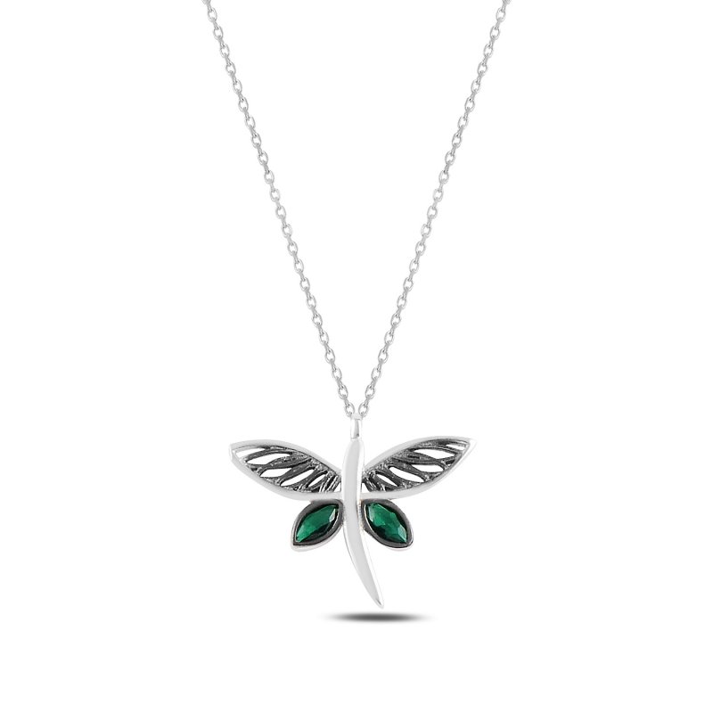 Dragonfly CZ Necklace - N94849