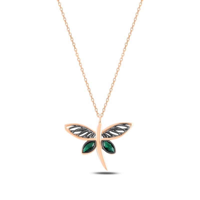 Dragonfly CZ Necklace - N94849