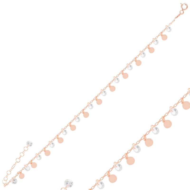 Dangle Sequin & CZ Bracelet - B94955