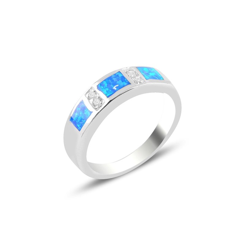 Opal & CZ Ring - R95131